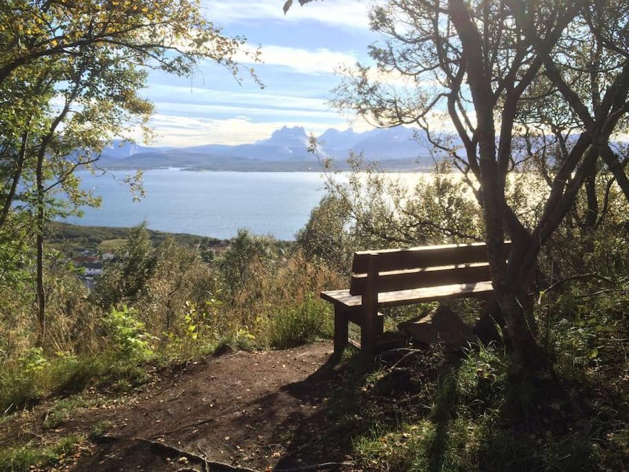 Well-Equipped Apartment With Stunning Views Bodö Exteriör bild